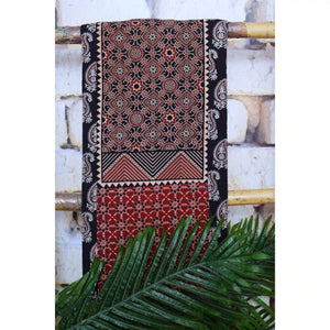 Ajrakh Block Print Patchwork Kurtis