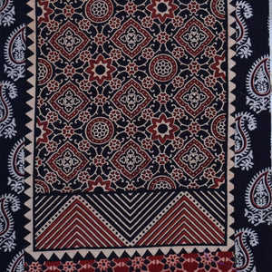 Ajrakh Block Print Patchwork Kurtis