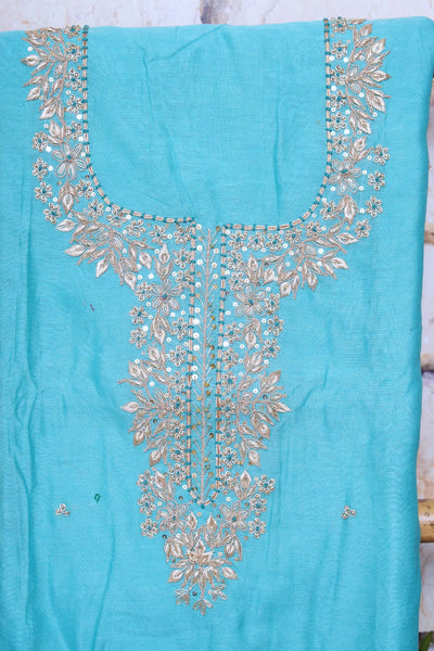 Zardosi Maheshwari Silk Kurti