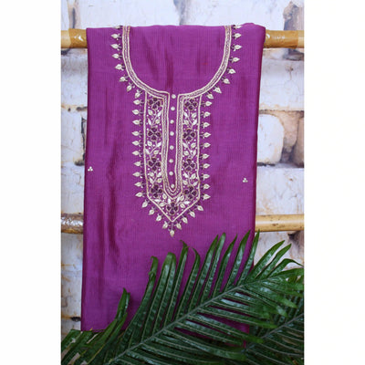 Zardosi Maheshwari Silk Kurti