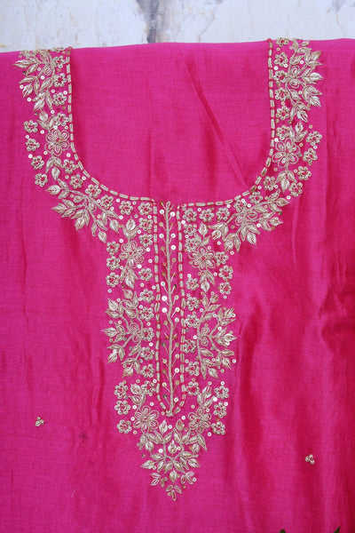 Zardosi Maheshwari Silk Kurti