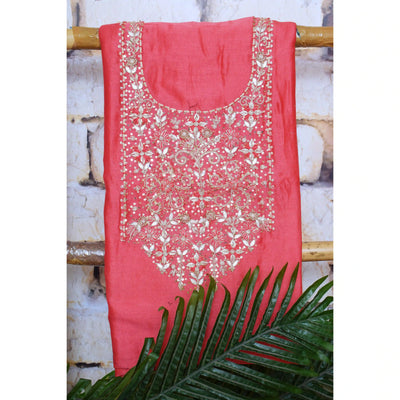 Zardosi Maheshwari Silk Kurti