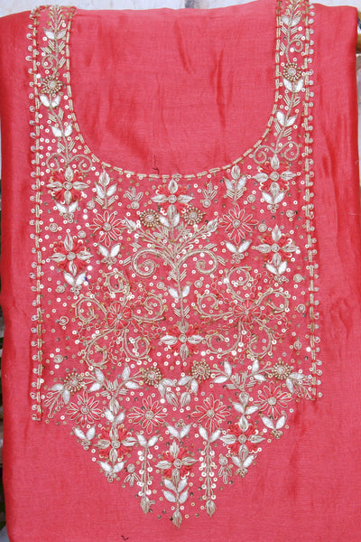 Zardosi Maheshwari Silk Kurti