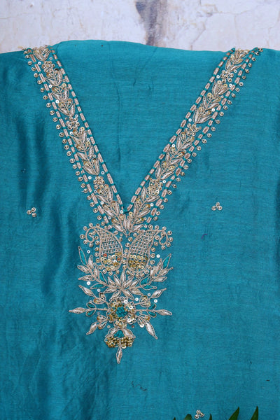 Zardosi Maheshwari Silk Kurti