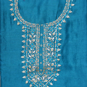 Zardosi Maheshwari Silk Kurti