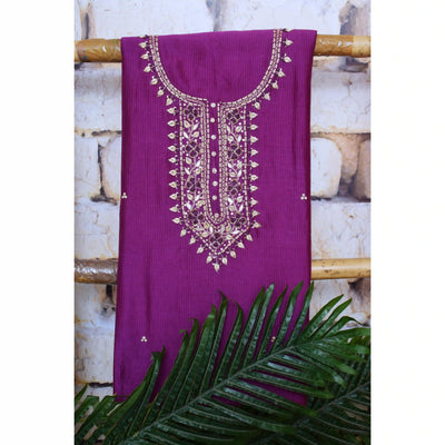 Zardosi Maheshwari Silk Kurti