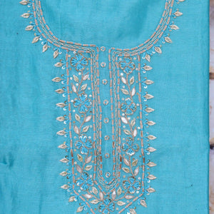 Zardosi Maheshwari Silk Kurti