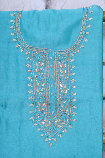 Zardosi Maheshwari Silk Kurti