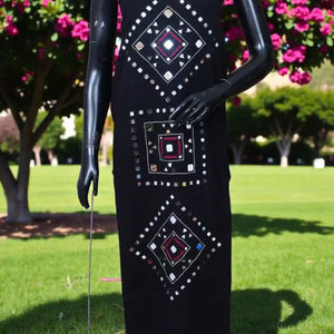 Designer Mirro Work Cotton Kurti