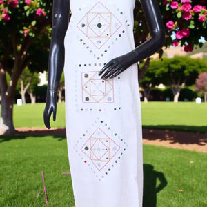 Designer Mirro Work Cotton Kurti