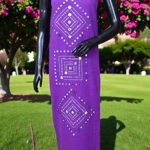 Designer Mirro Work Cotton Kurti