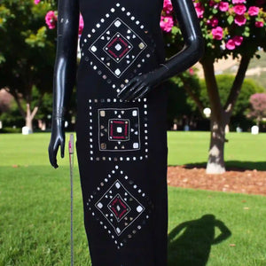 Designer Mirro Work Cotton Kurti