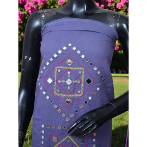 Designer Mirro Work Cotton Kurti