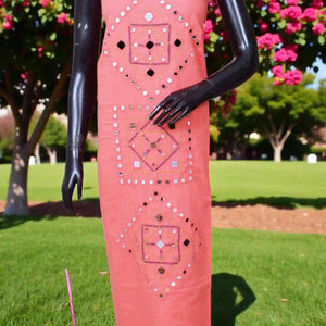 Designer Mirro Work Cotton Kurti