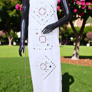 Designer Mirro Work Cotton Kurti