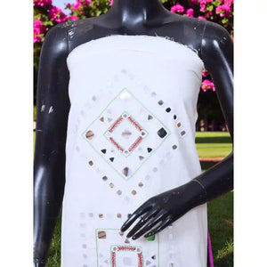 Designer Mirro Work Cotton Kurti