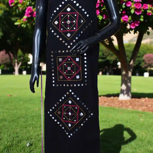 Designer Mirro Work Cotton Kurti