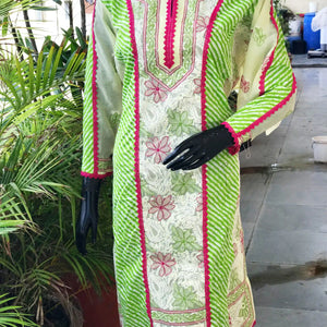 Chikankari Cotton Designer Kurtis