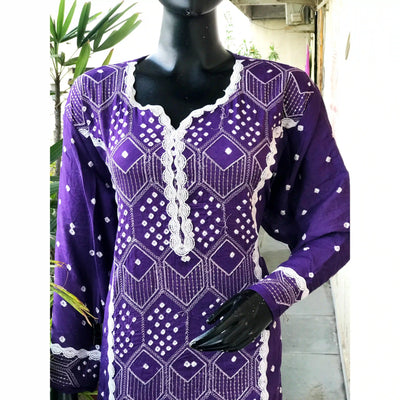 Bandhani cotton kurti | Sangisathi