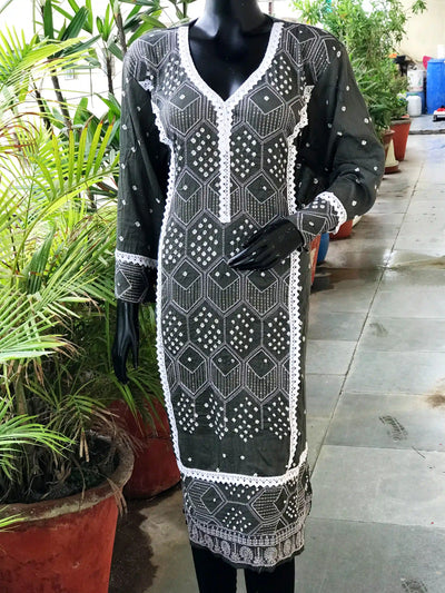 Bandhani cotton kurti | Sangisathi