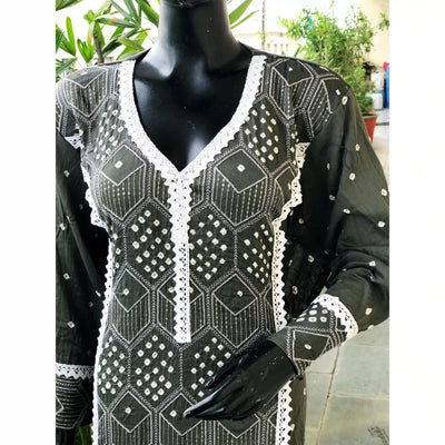 Bandhani cotton kurti | Sangisathi