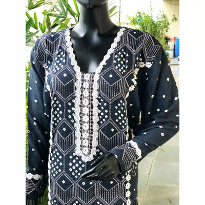Bandhani cotton kurti | Sangisathi