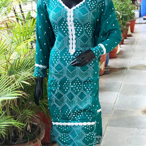 Bandhani cotton kurti | Sangisathi