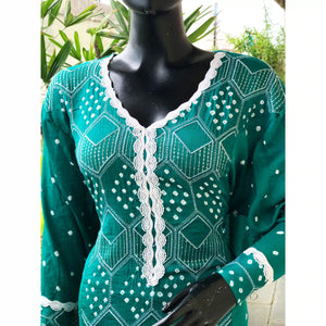 Bandhani cotton kurti | Sangisathi