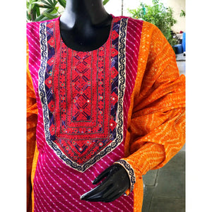 Leheriya Kutch Work Kota kurti | Sangisathi