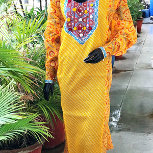 Leheriya Kutch Work Kota kurti | Sangisathi
