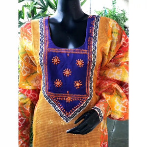 Leheriya Kutch Work Kota kurti | Sangisathi