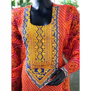 Leheriya Kutch Work Kota kurti | Sangisathi