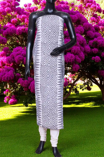 Designer Dabu Block Print Kurti Fabric