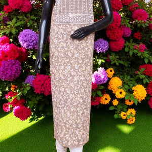 Designer Dabu Block Print Kurti Fabric