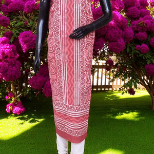 Designer Dabu Block Print Kurti Fabric