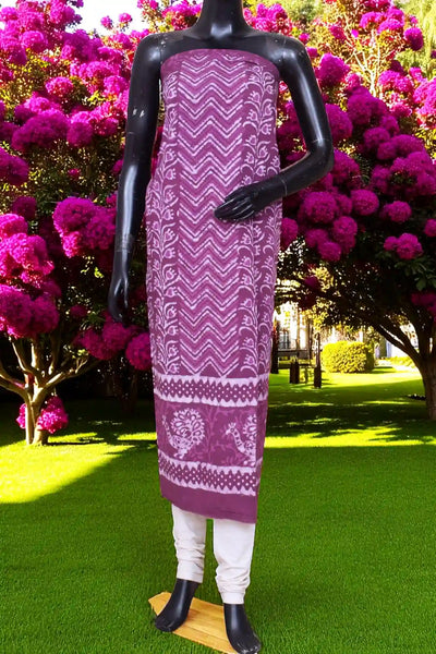 Designer Dabu Block Print Kurti Fabric