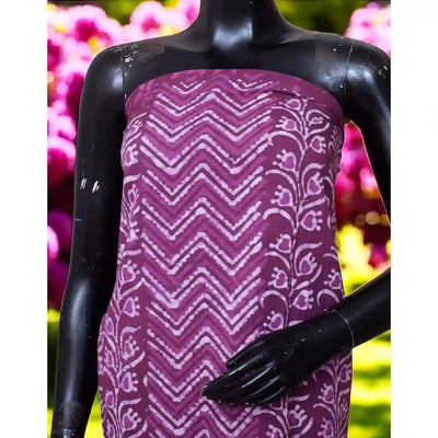 Designer Dabu Block Print Kurti Fabric