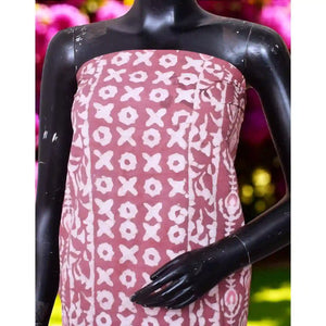 Designer Dabu Block Print Kurti Fabric