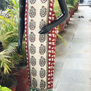 Jaipuri Block Printed Modal Silk Kurtis | Handcrafted Fabric