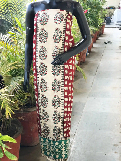 Jaipuri Block Printed Modal Silk Kurtis | Handcrafted Fabric