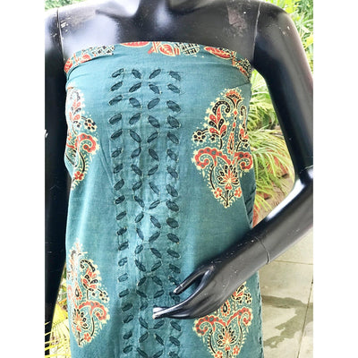 Ajrakh Applique Kurti