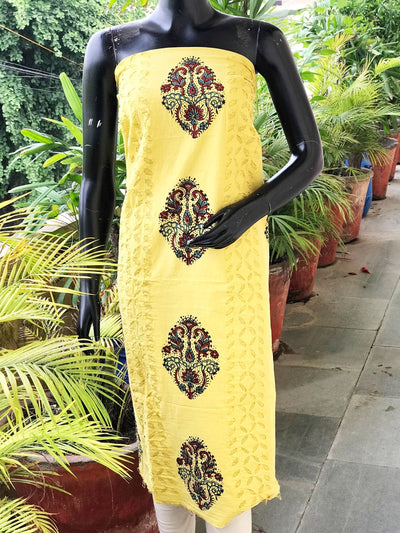 Ajrakh Applique Kurti