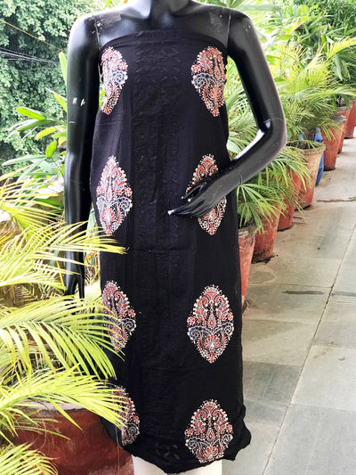 Ajrakh Applique Kurti