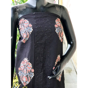 Ajrakh Applique Kurti