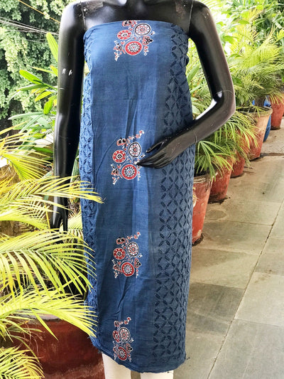 Ajrakh Applique Kurti