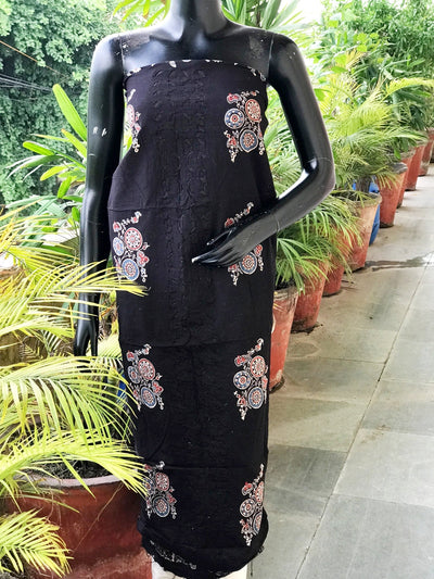 Ajrakh Applique Kurti