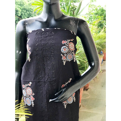 Ajrakh Applique Kurti