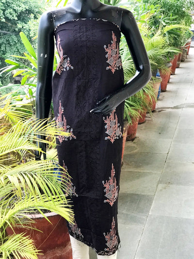 Ajrakh Applique Kurti