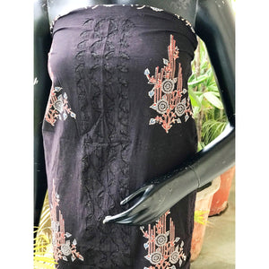 Ajrakh Applique Kurti