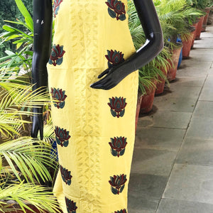 Ajrakh Applique Kurti